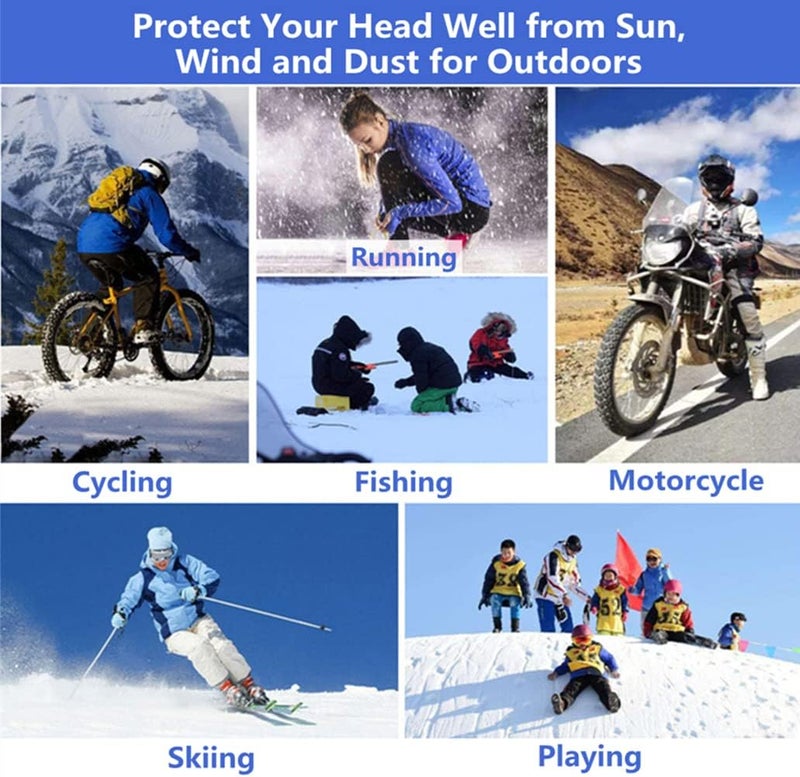 bodbop Balaclava Ski Face Mask Windproof Full Head Mask Sun UV Protection Face Cover for Men Women Outdoor Sports Cycling Cap - Image 5